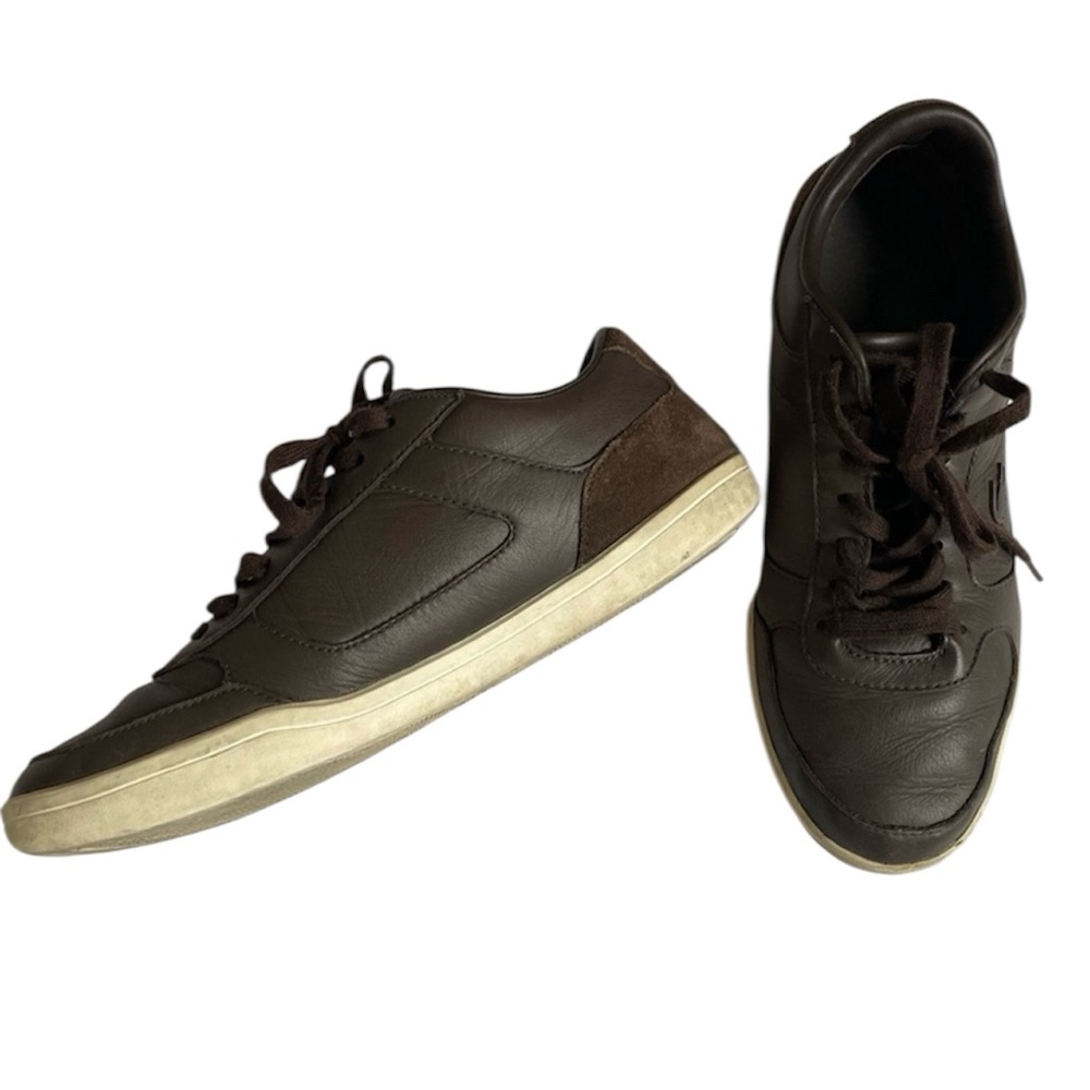 Lacoste Leather & Suede Men’s Low Top Sneakers size 8